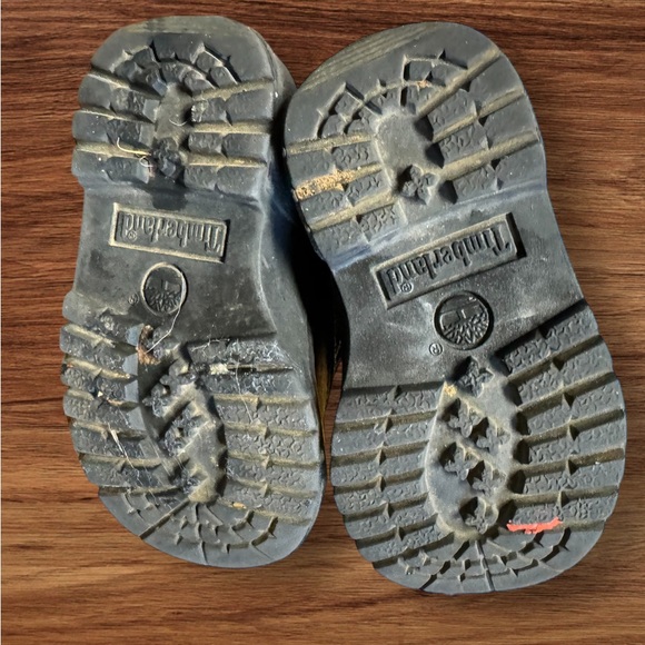 Timberland Toddler Field Boot SZ ￼4 Black - Picture 7 of 9